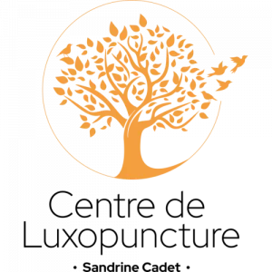 logo pour le centre de luxopuncture à Palavas les flots avec Sandrine Cadet pour mincir, se relaxer, l arrêt en douceur de la cigarette, diminuer les effets de la ménopause et le rajeunissement du visage